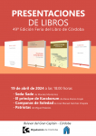 imagen de Cuatro libros de alta calidad serán presentados en la Feria del Libro de Córdoba.