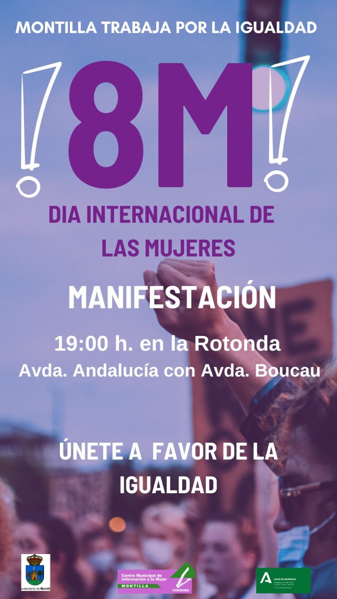 Montilla conmemora el Día Internacional de las Mujeres con manifestación y Pleno extraordinario