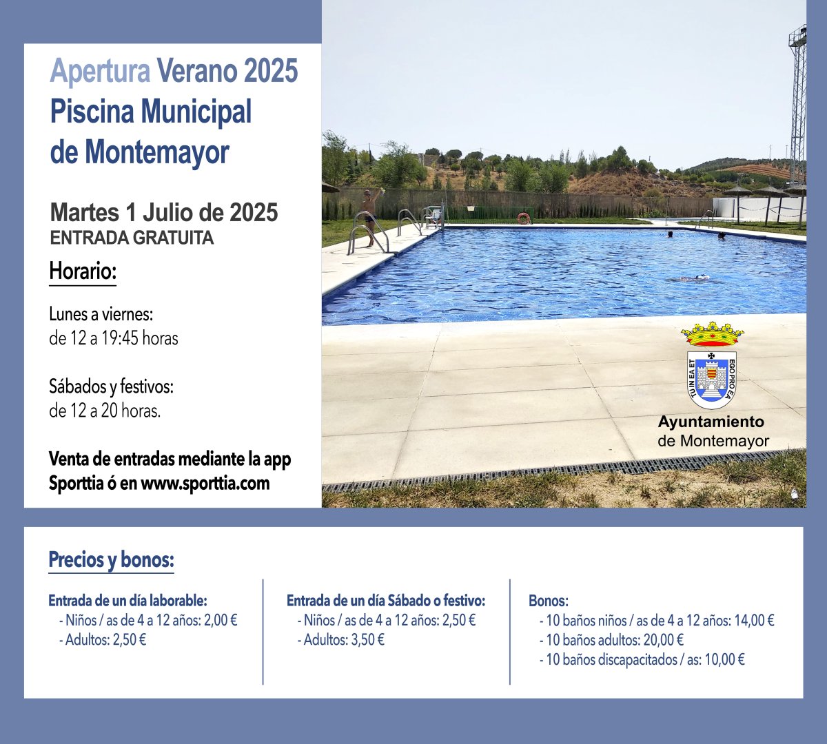 Apertura Piscina Municipal