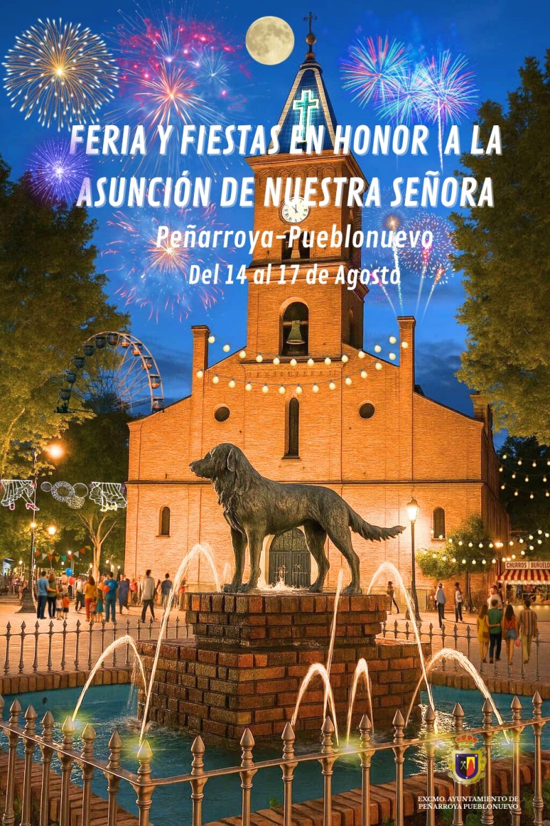 Del 14 al 17 de agosto, celebramos juntos nuestra feria en honor a la Asunción