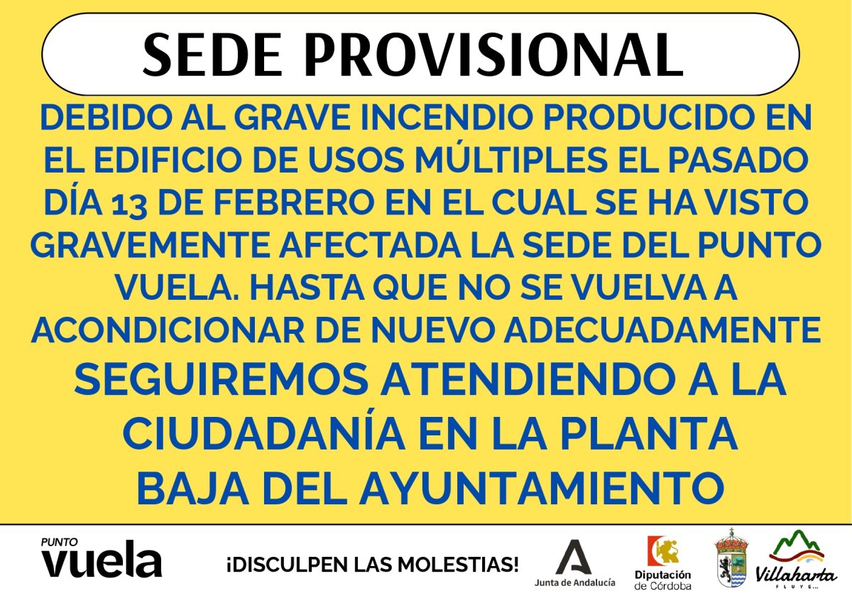 SEDE PROVISIONAL PUNTO VUELA