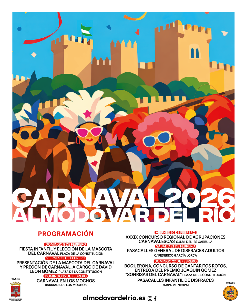 Carnaval municipal (8-22 feb.): mascota, pregón y pasacalles