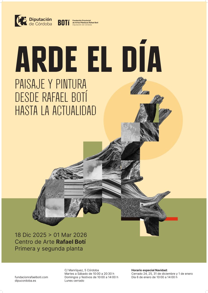 “Arde el Día”: exposición del paisajismo cordobés hasta el 1 de marzo