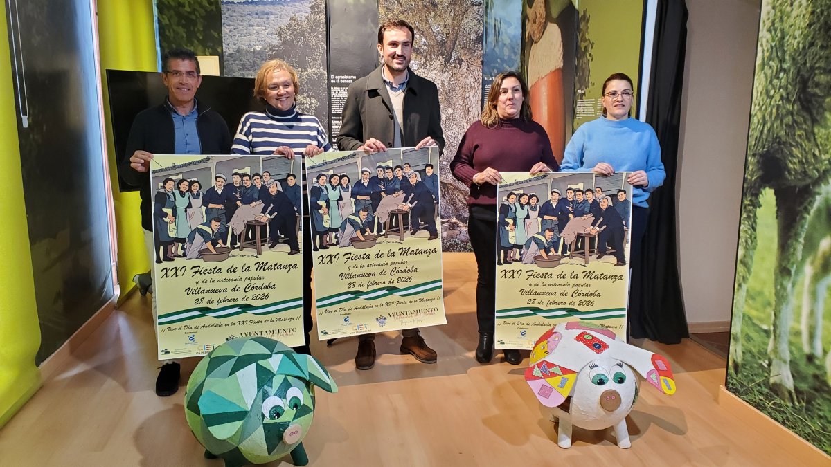 Villanueva de Córdoba celebra el 28 de febrero la XXI Fiesta de la Matanza y la Artesanía Popular