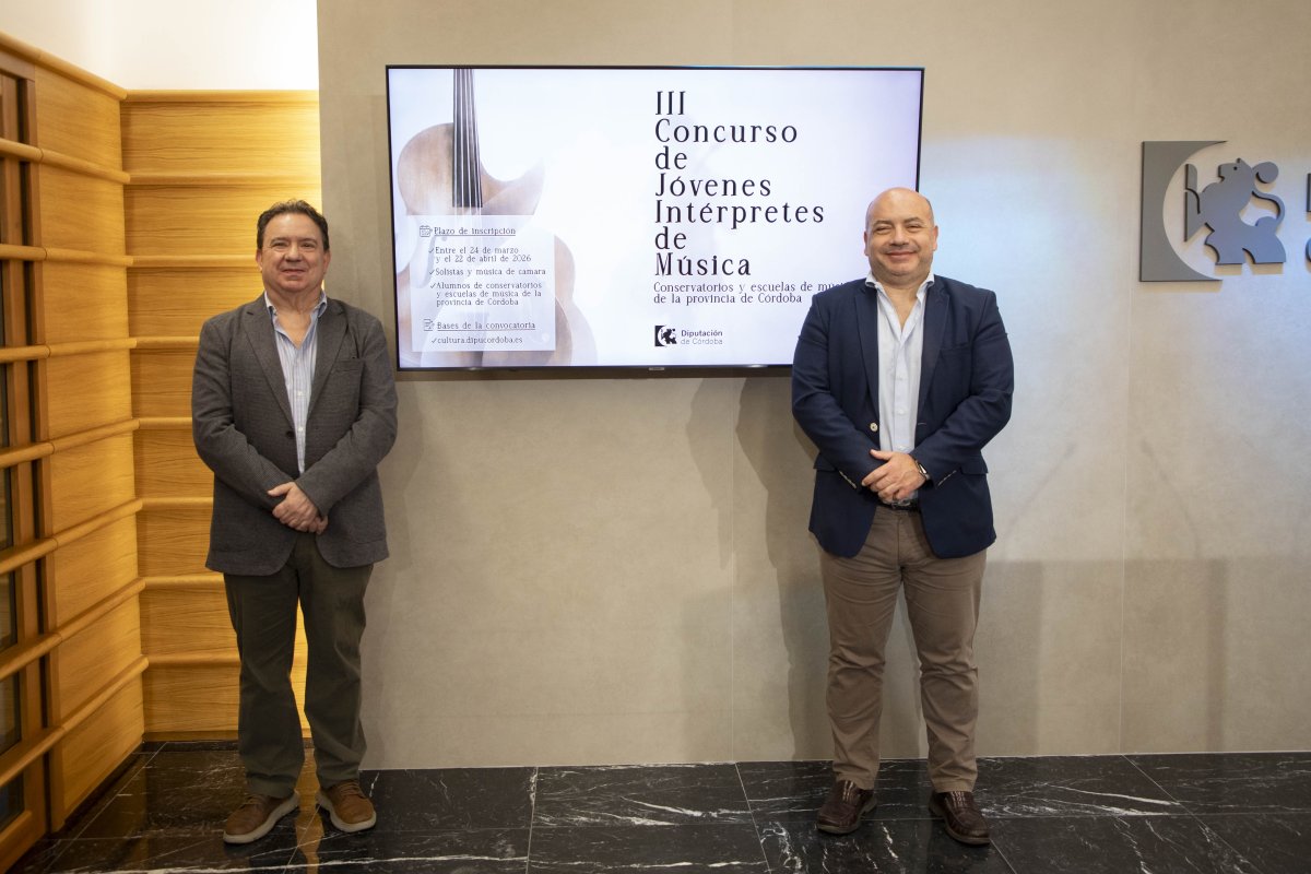3ª edición del Concurso de Jóvenes Intérpretes de Córdoba: premios hasta 3.000€; inscripciones 22/4