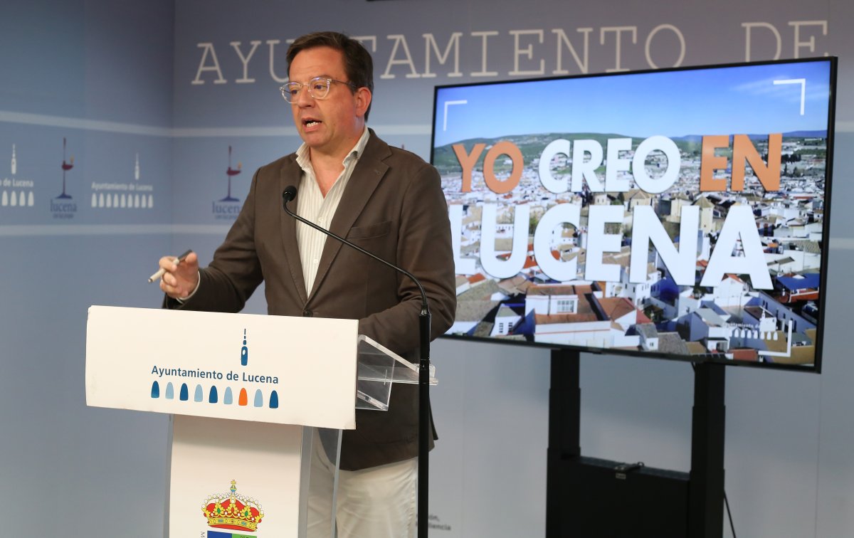 Lucena presenta 'Yo creo en Lucena' para crear comunidad, acogida y orgullo cotidiano