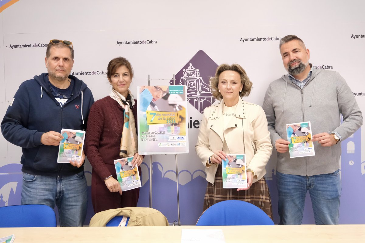 Cabra celebra la Semana de la Salud (6-10 abril) con prevención, movimiento y ciencia