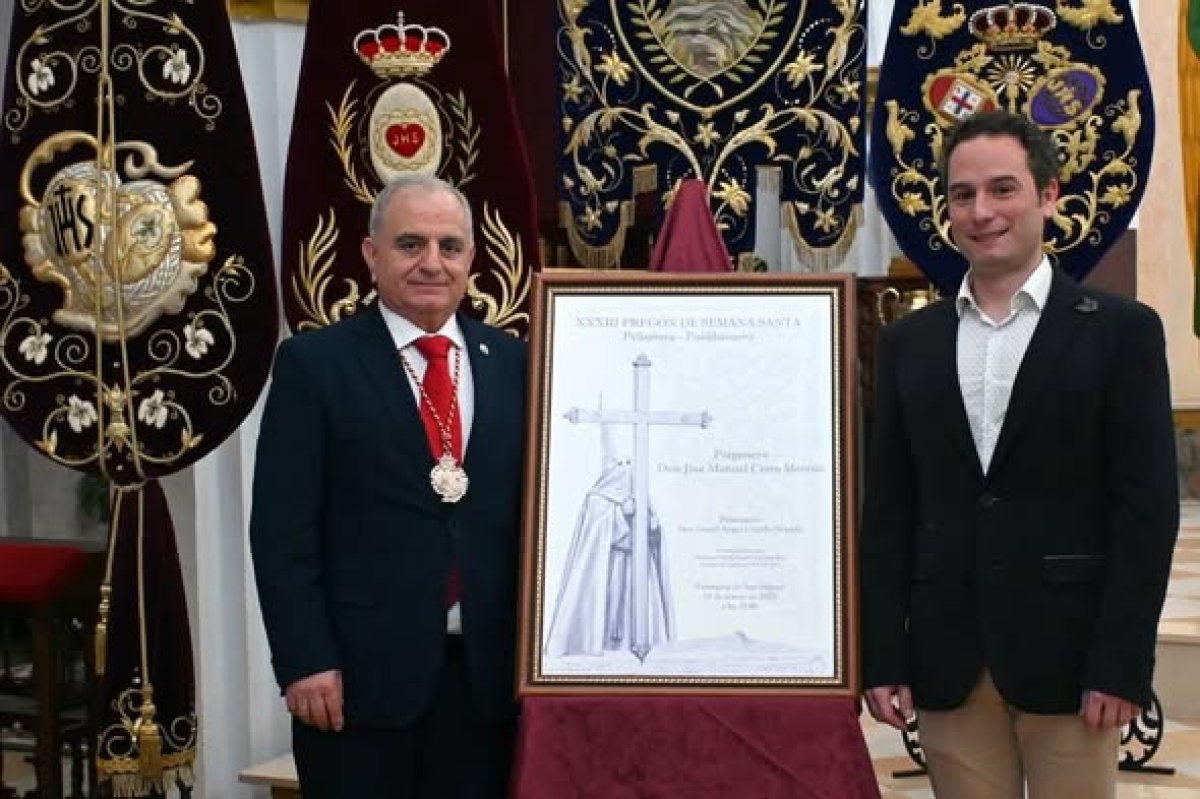 Gran afluencia en San Miguel Arcángel: José Manuel Cerro emociona en el pregón