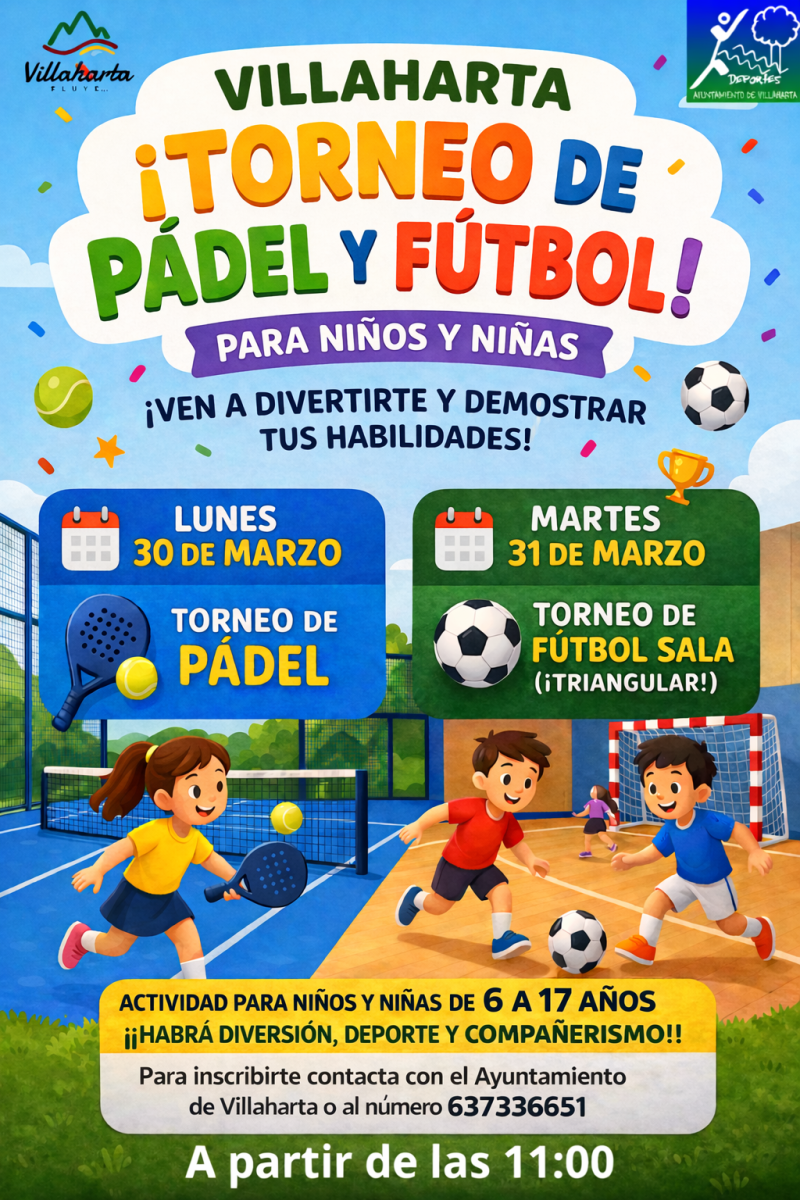 TORNEO DE PÁDEL Y FÚTBOL