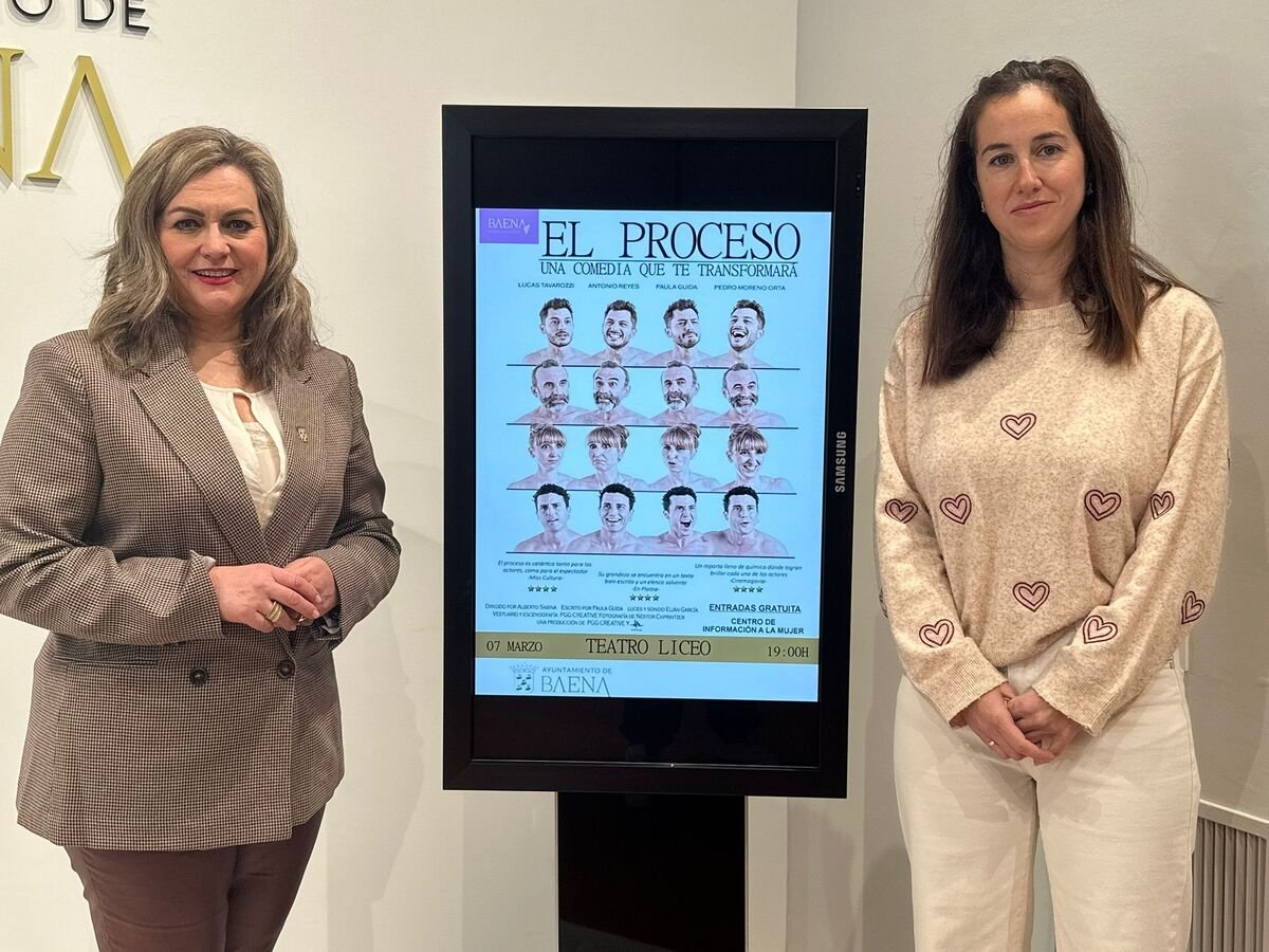 Baena mantiene la programación del 8‑M y homenajeará a Concha Caballero el 7 de marzo