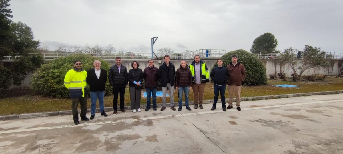 Delegación brasileña visita Montilla para impulsar reutilización de agua en regadíos