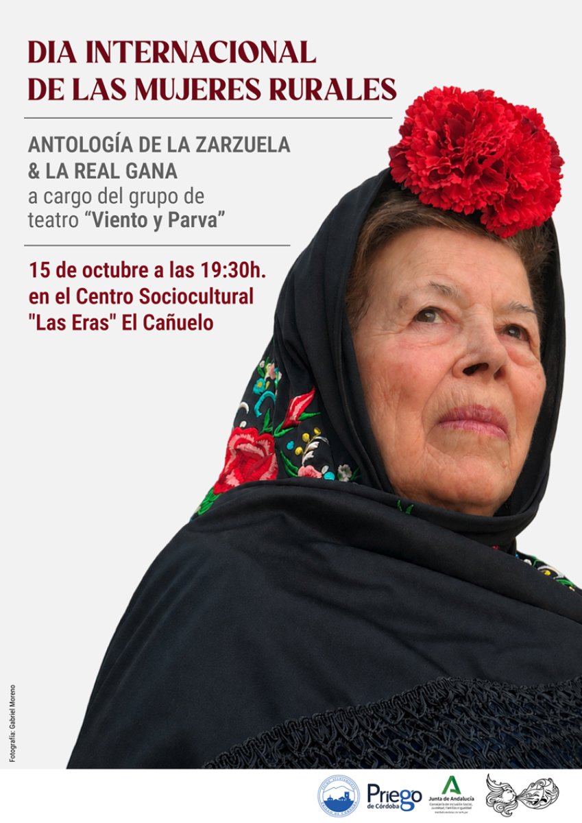 Día Internacional De Las Mujeres Rurales Con Una Representación Teatral Del Grupo Viento Y Parva De El Cañuelo