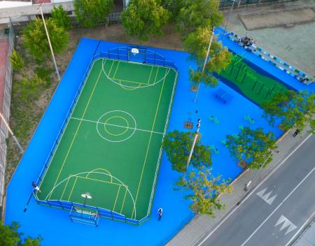 imagen de Nuevo espacio multideportivo en Pozoblanco promueve hábitos saludables y ofrece opciones de ocio para todas las edades