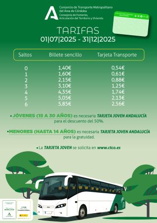 imagen de Tarifas del Consorcio de Transporte Metropolitano
