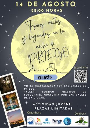 imagen de TESOROS, MITOS Y LEYENDAS EN LA NOCHE DE PRIEGO