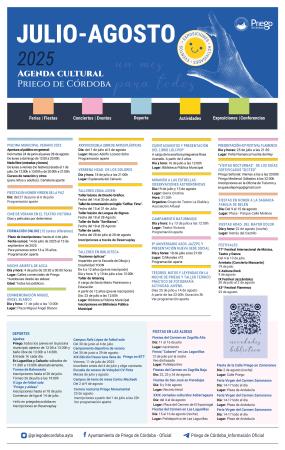 imagen de Agenda Cultural Julio-Agosto 2025