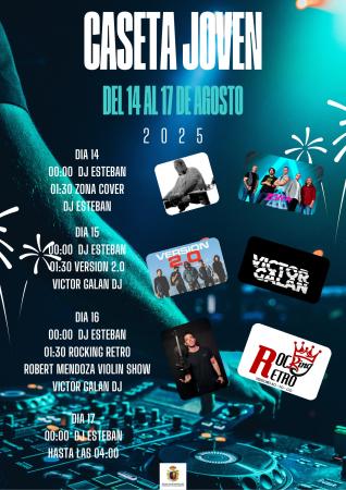 imagen de Música en directo, DJs y ambiente joven: así será la Caseta Joven en la Feria 2025