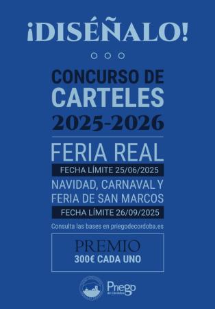 imagen de CONCURSO DE CARTELES NAVIDAD 2025, CARNAVAL 2026 Y FERIA DE SAN MARCOS 2026