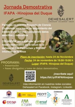 imagen de ¡Participa en la 4ª Jornada Demostrativa IFAPA–Hinojosa del Duque!