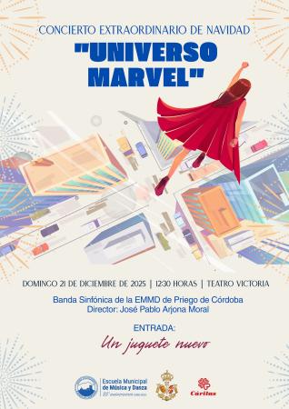 imagen de Concierto Extraordinario de Navidad, Banda Sinfónica de la EMMD de Priego de Córdoba, 21 diciembre 2025