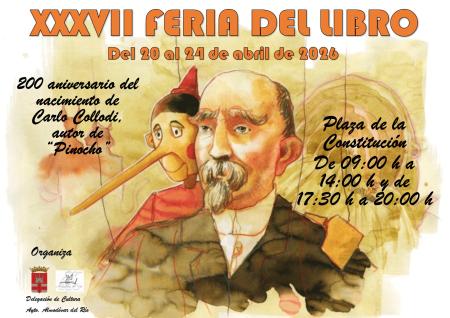 imagen de Feria literaria abre el 20 de abril: Pinocho para escolares, talleres y 25% en libros