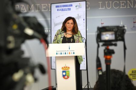 imagen de Lucena licita la transformación peatonal de la calle El Peso con 1,56 M€ y 85% FEDER