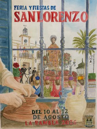 imagen de «La ventana del alfarero», de María Rojas Quintela, gana el cartel de San Lorenzo 2026