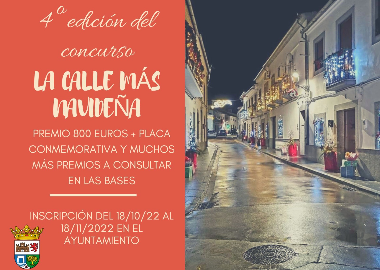 Bases del Concurso «IV Exposición de la Calle más Navideña de Alcaracejos»