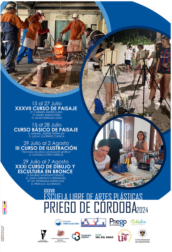 XXXVII Escuela Libre de Artes Plásticas de Priego de Córdoba 2024