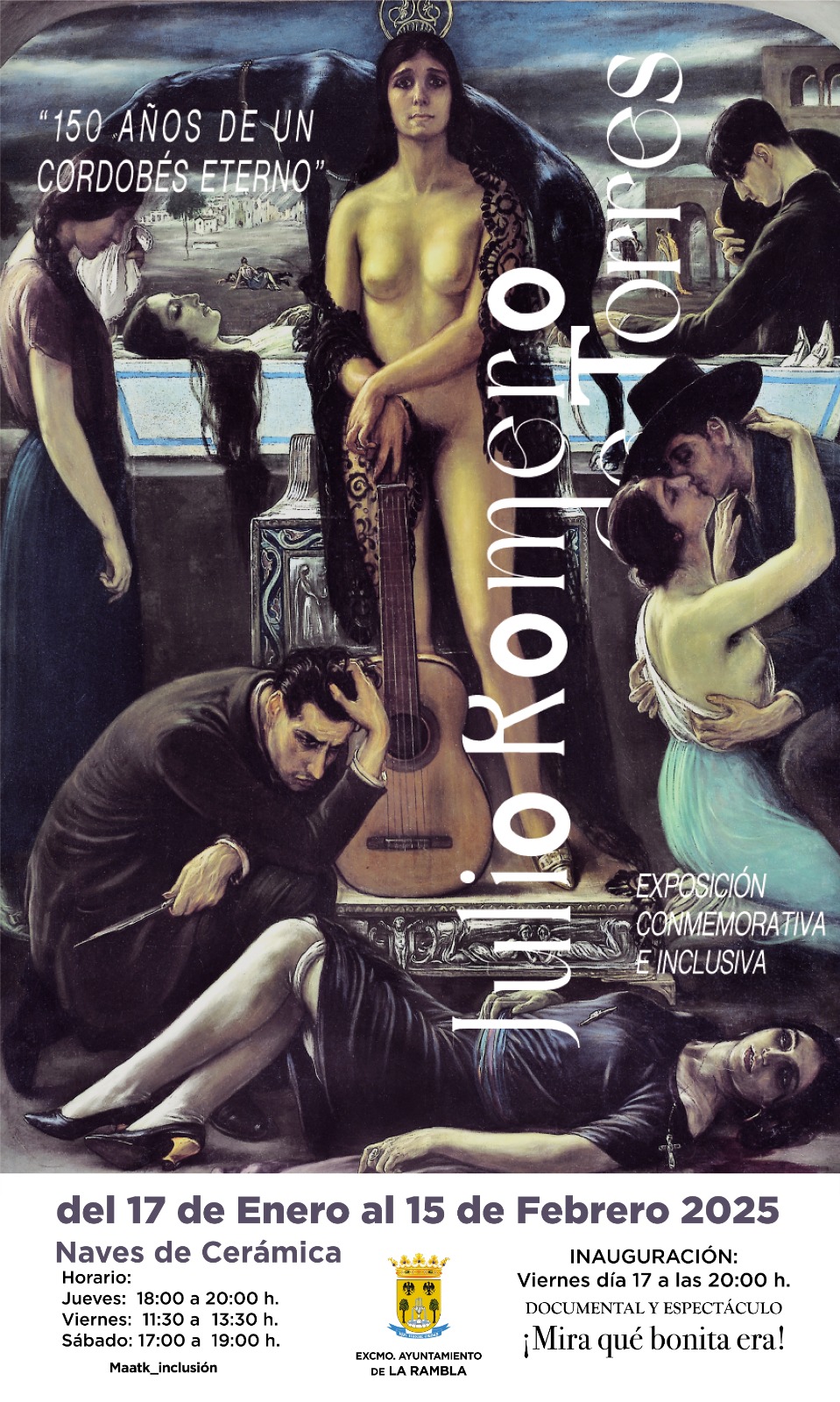 EXPOSICIÓN «150 AÑOS DE UN CORDOBÉS ETERNO» JULIO ROMERO DE TORRES