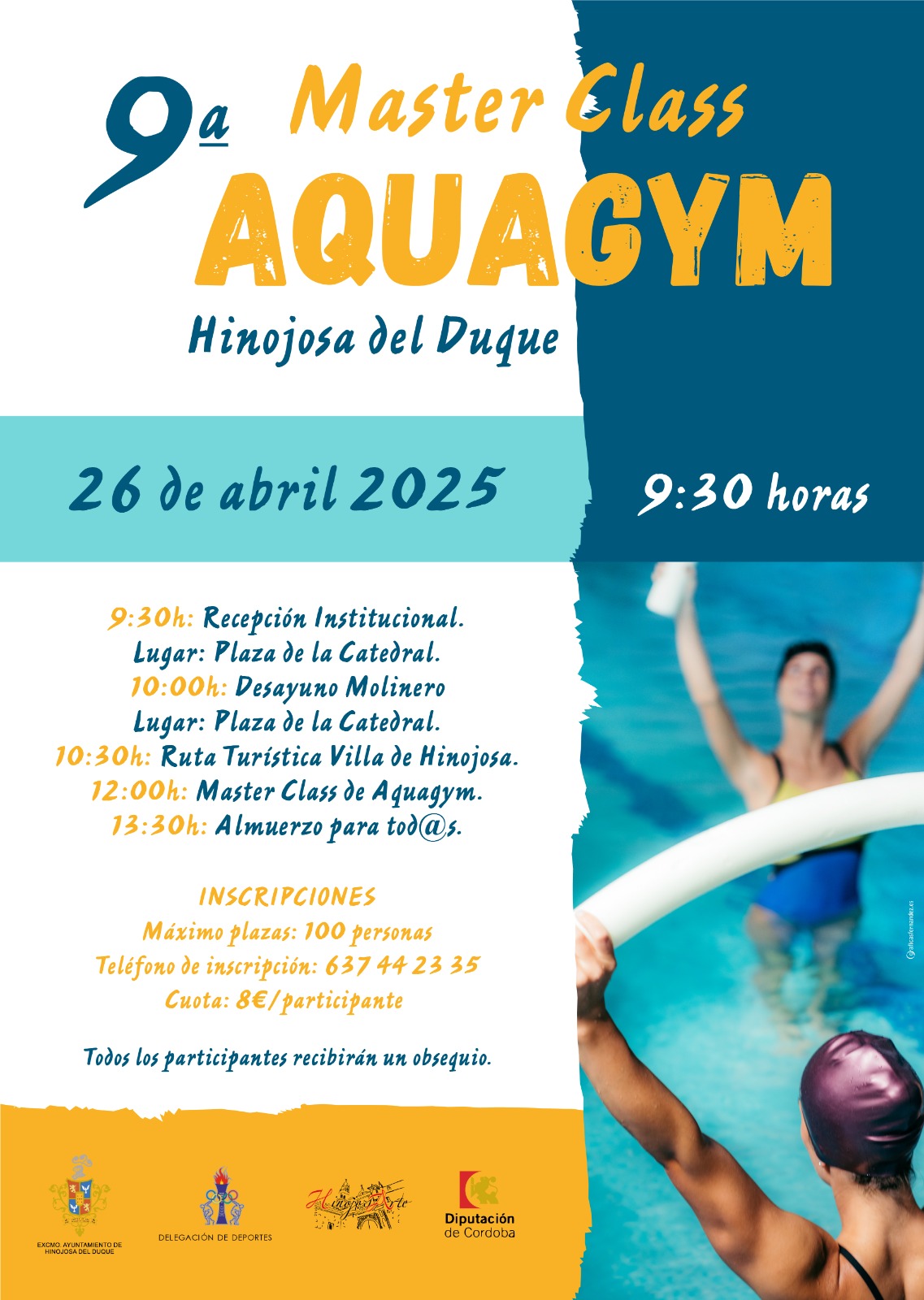 9ª MASTER CLASS AQUAGYM