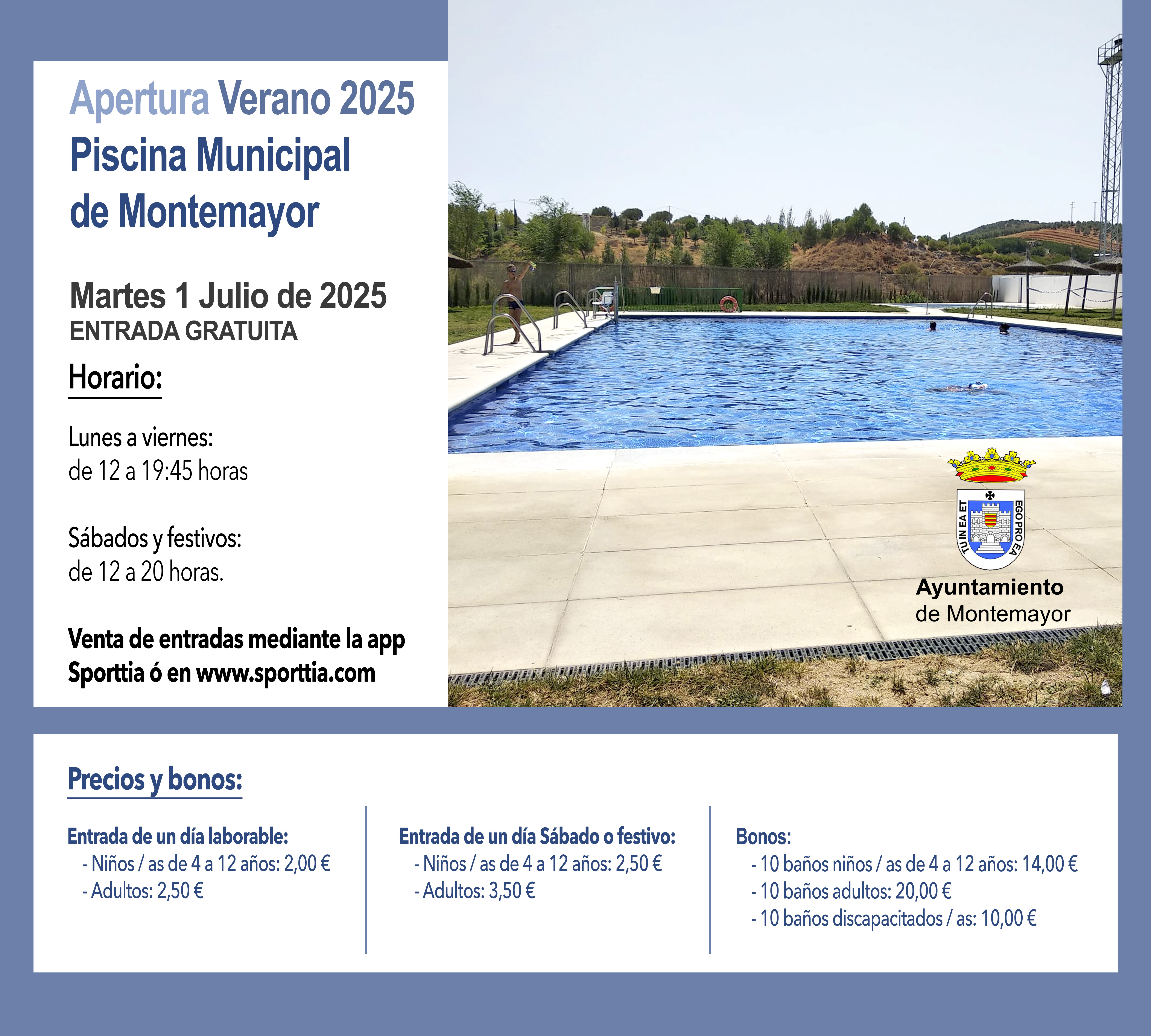 Apertura Piscina Municipal