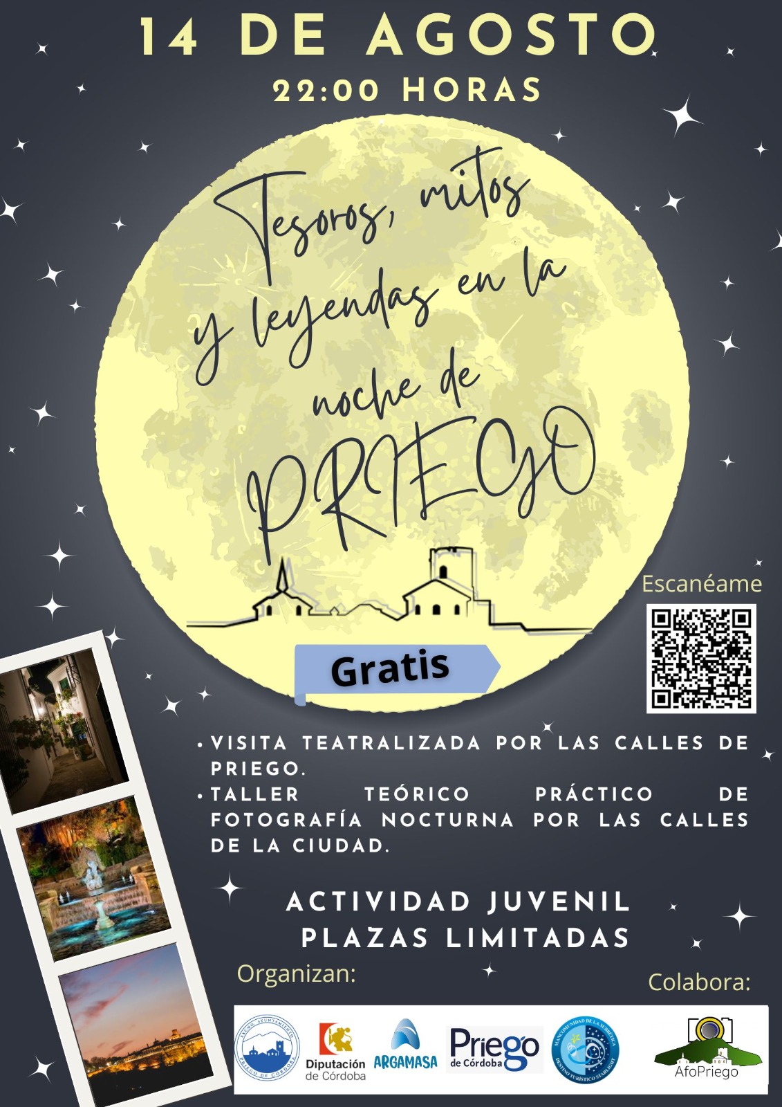 TESOROS, MITOS Y LEYENDAS EN LA NOCHE DE PRIEGO