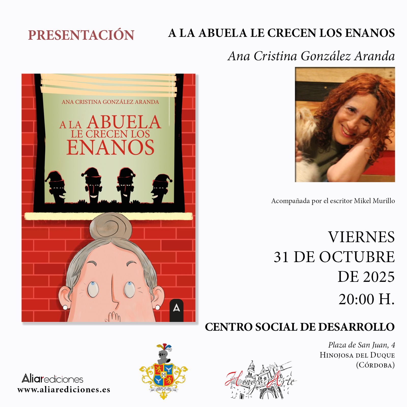 Presentación libro » A la abuela le crecen los enanos»