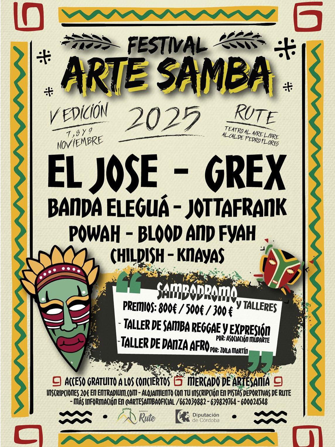 Subvención Festival ARTE SAMBA 2025