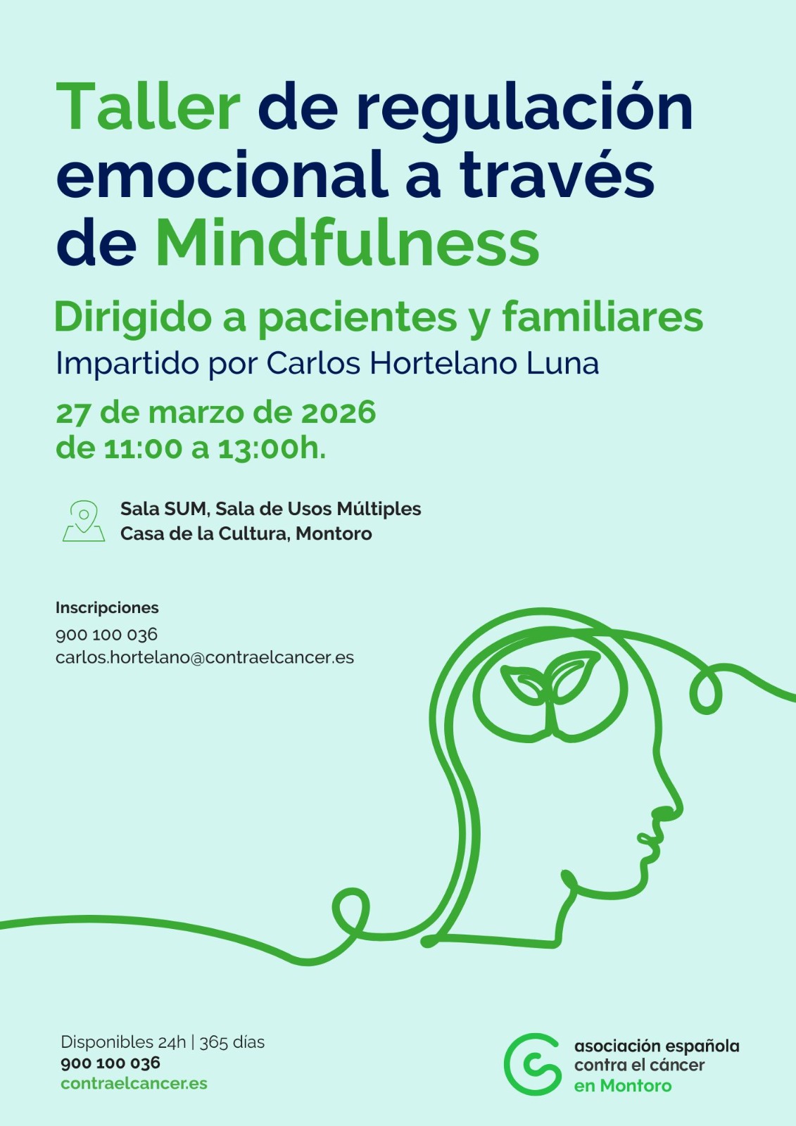 TALLER DE REGULACIÓN EMOCIONAL A TRAVÉS DEL MINDFULNESS – AECC