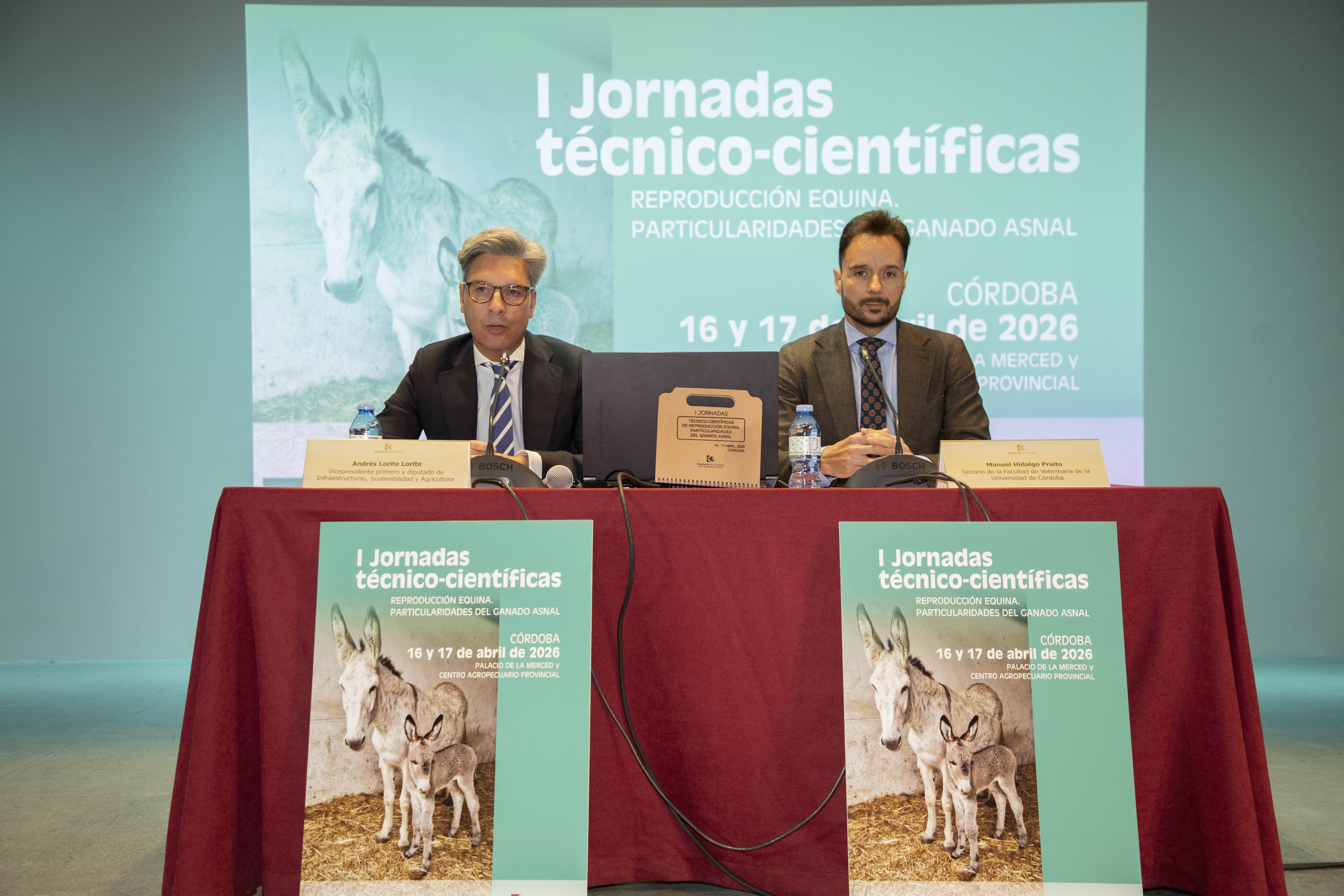 Jornadas sobre reproducción equina y conservación del asnal andaluz en Córdoba, 16-17 abril