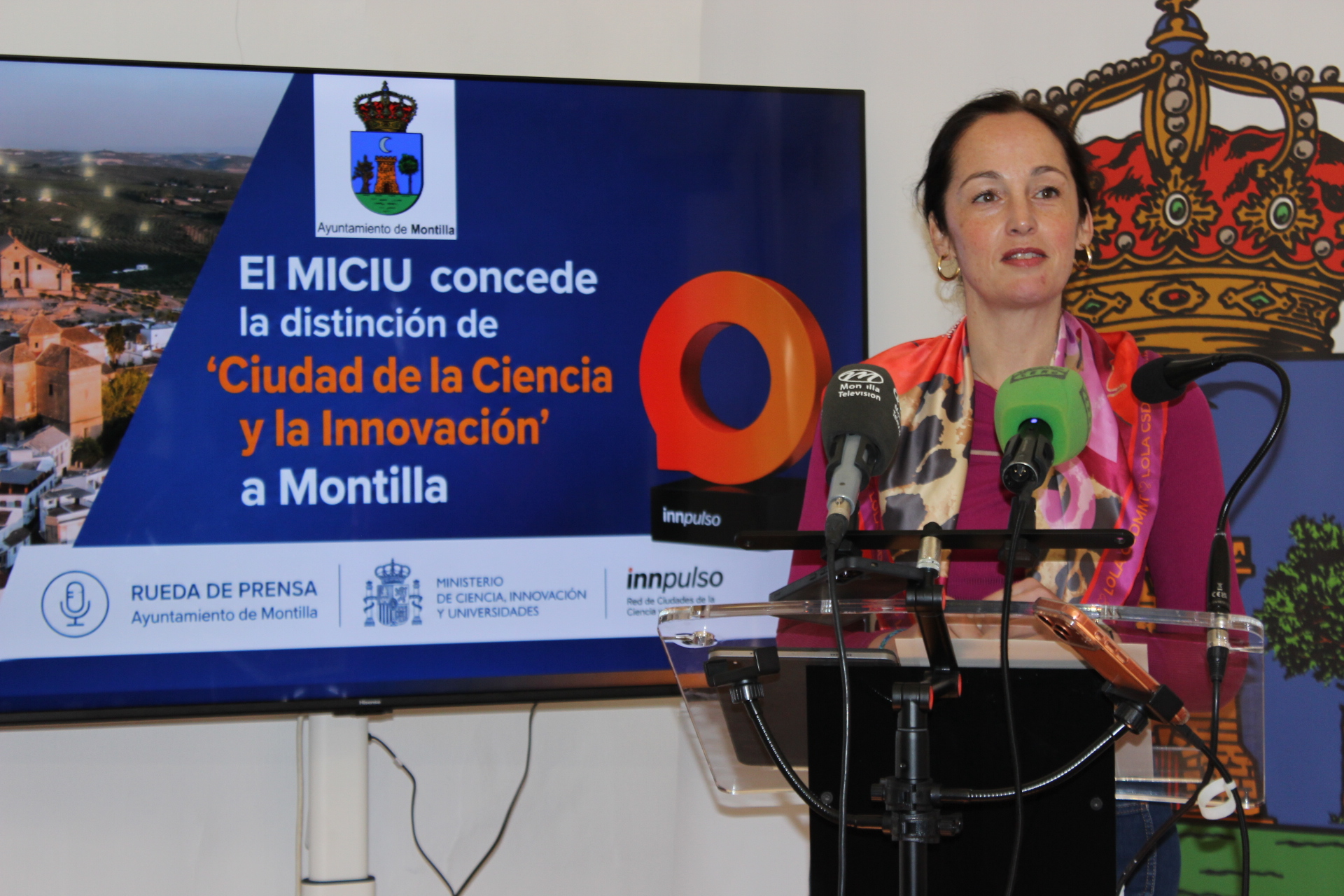 Montilla entra en la Red Innpulso como Ciudad de la Ciencia y la Innovación