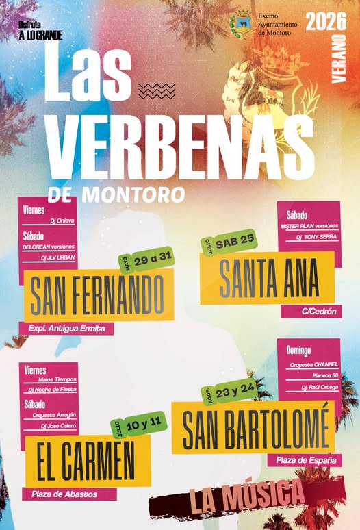 las verbenas de montoro