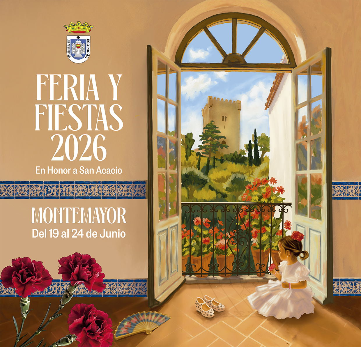 Cartel y programa Feria y Fiestas Montemayor 2026