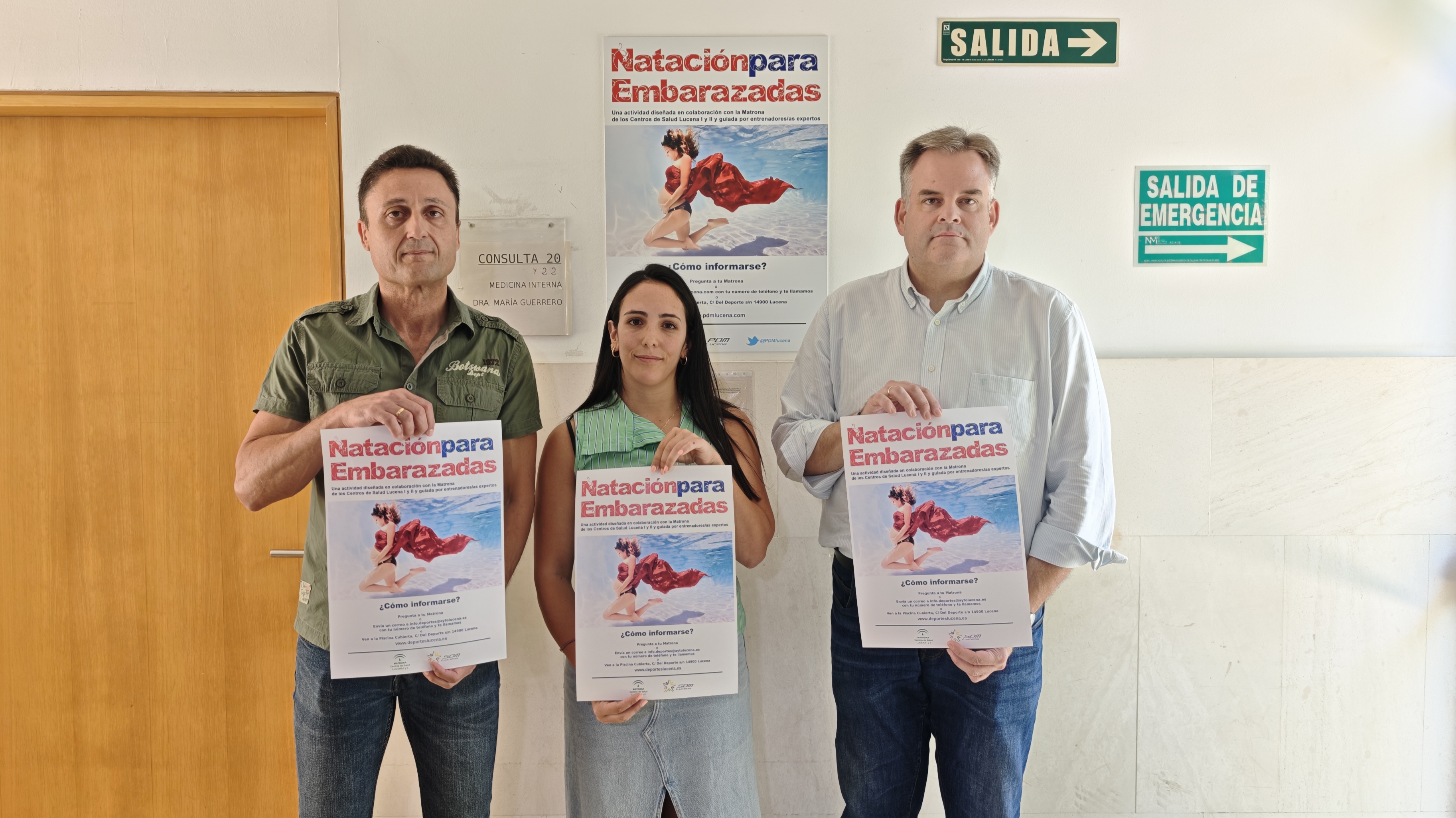 Lucena reactiva natación para embarazadas (desde 12 semanas) con matronas y SDM
