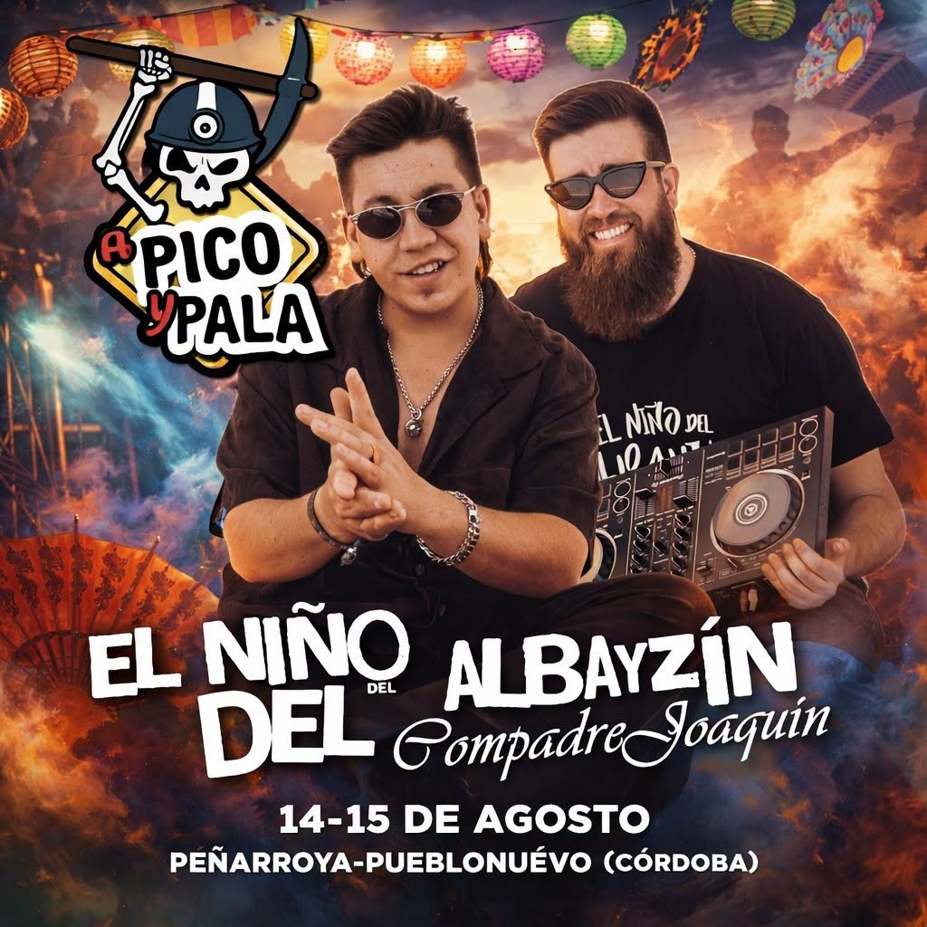 Festival A Pico y Pala celebra su décima edición en Peñarroya con Mojinos y Saratoga