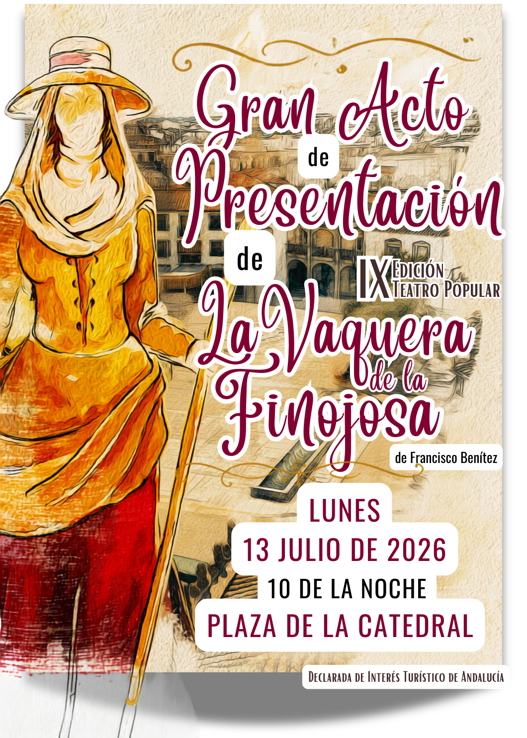 Hinojosa del Duque presenta la IX edición de 'La Vaquera de la Finojosa' (13 julio, 22:00)