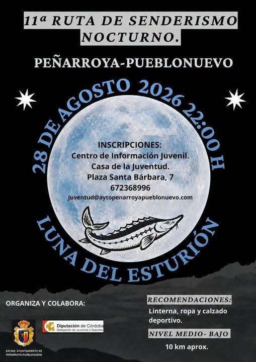 Inscripciones hasta el 15 de agosto para la XI Ruta de Senderismo Nocturno (28 ago, 22:00)