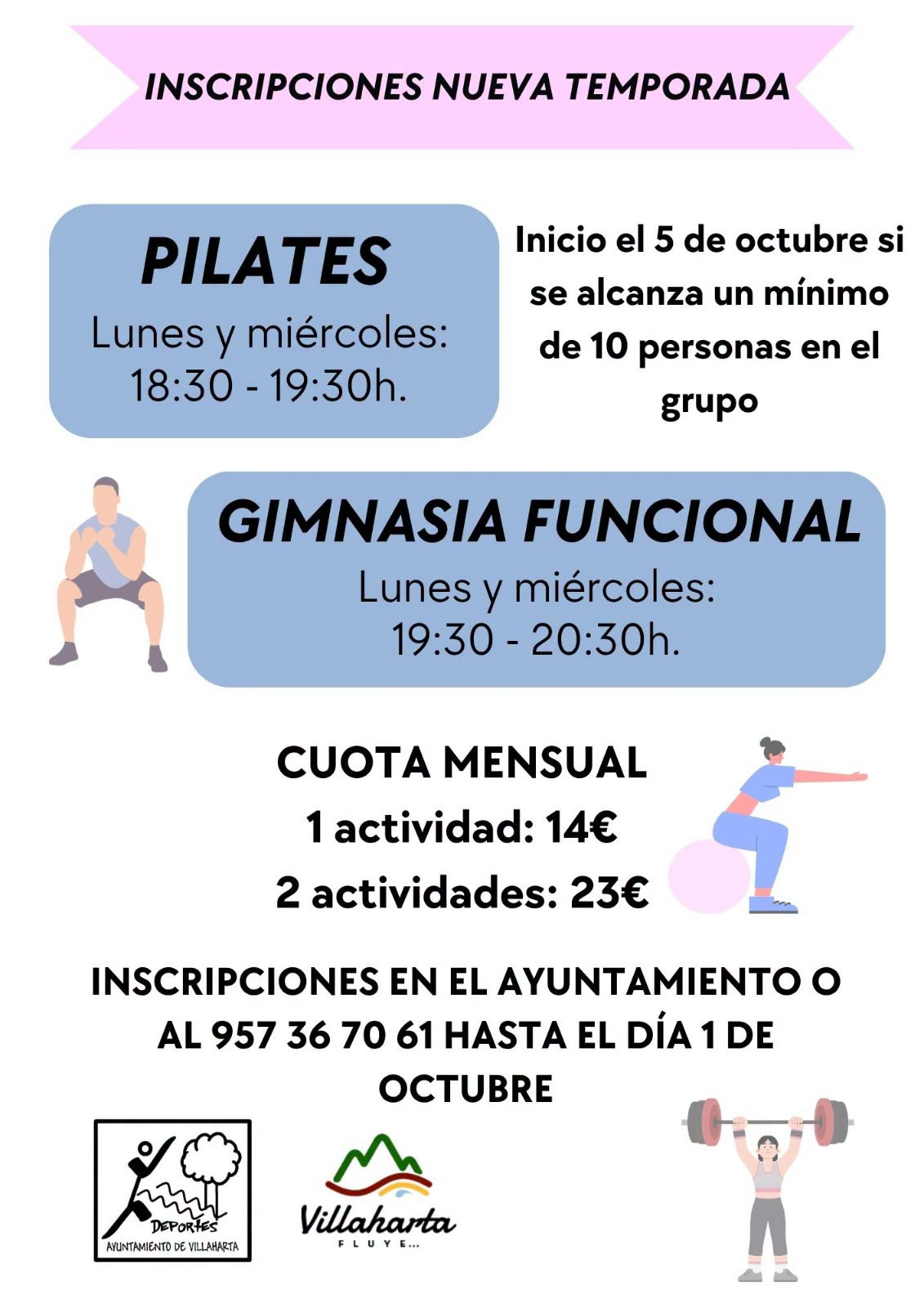 COMIENZO PROGRAMAS DEPORTIVOS