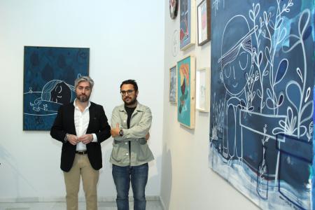 imagen de "El artista Cisco Espinar regresa a Lucena con su exposición 'Azul Prusia'"